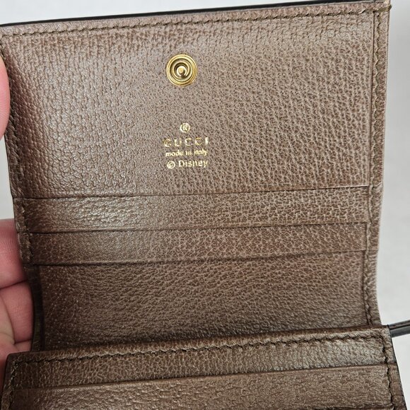 Gucci Supreme Canvas Donald Duck Limited Edition Wallet Organizer w Box Disney - Picture 10 of 11